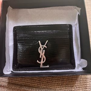 BRAND NEW!! Limited Edition (not available on website) YSL CARDHOLDER!